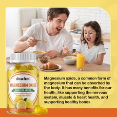 Duwhot gummies for adults and kids supports easy daily mineral intake.