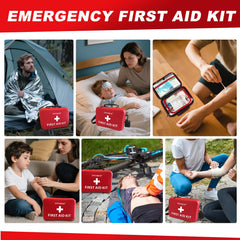 DWCHECK first aid kit organized supplies save time in urgent moments.