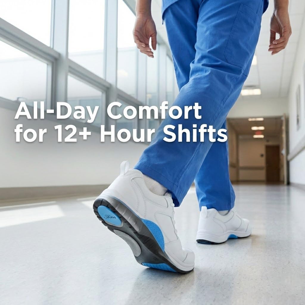 DWLCWY Poron cushioning provides durable shock absorption during long shifts.