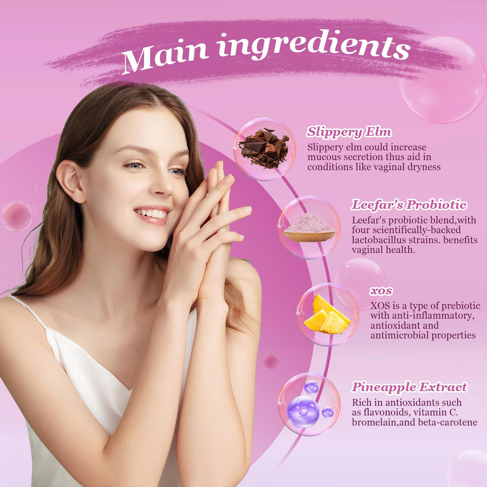 Slippery elm and probiotic blend in Dyale gummies for gut harmony