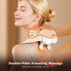 Dyhodu 4D kneading technology closeup highlights deep, realistic massage feel.
