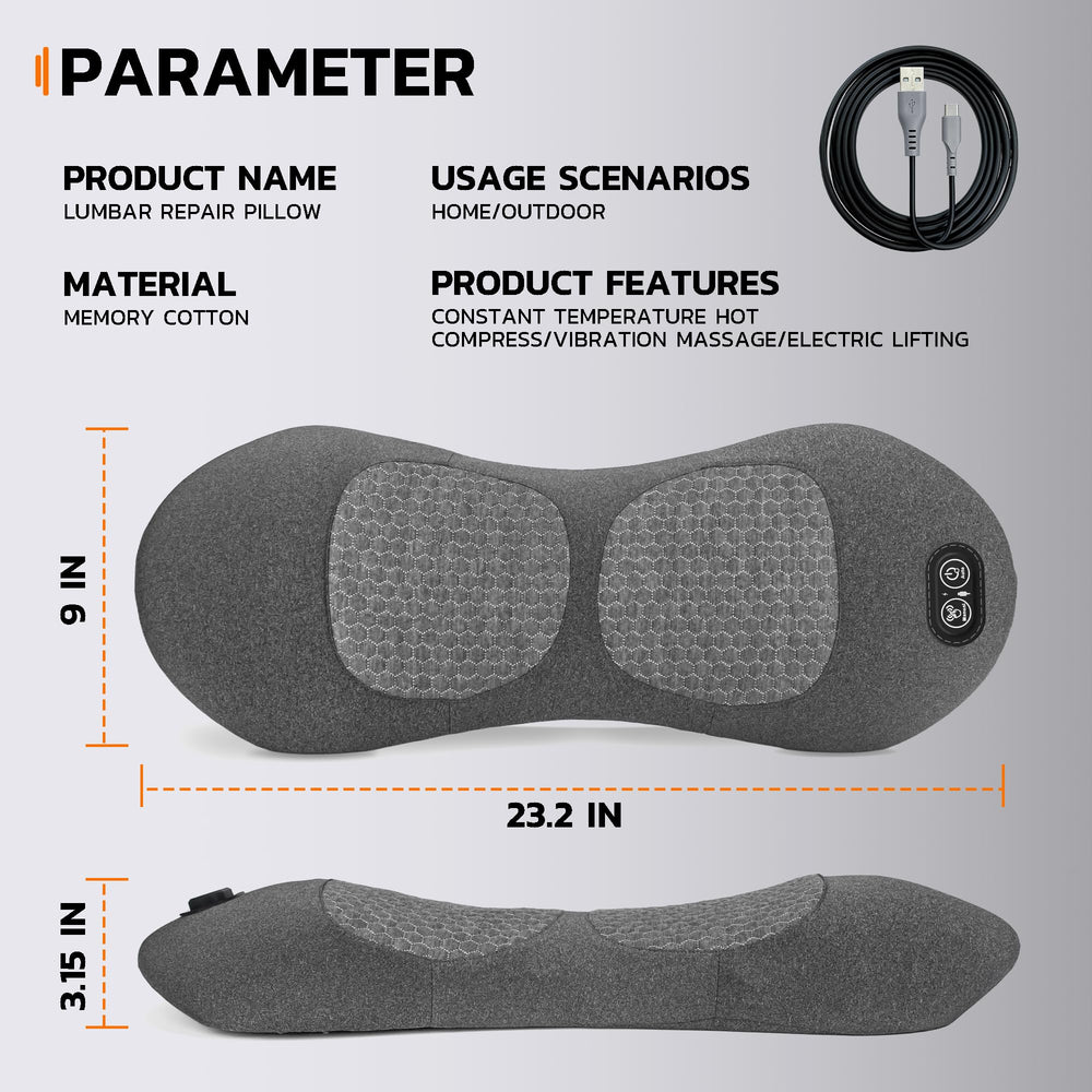Dyhodu portable lumbar pillow ideal for car use