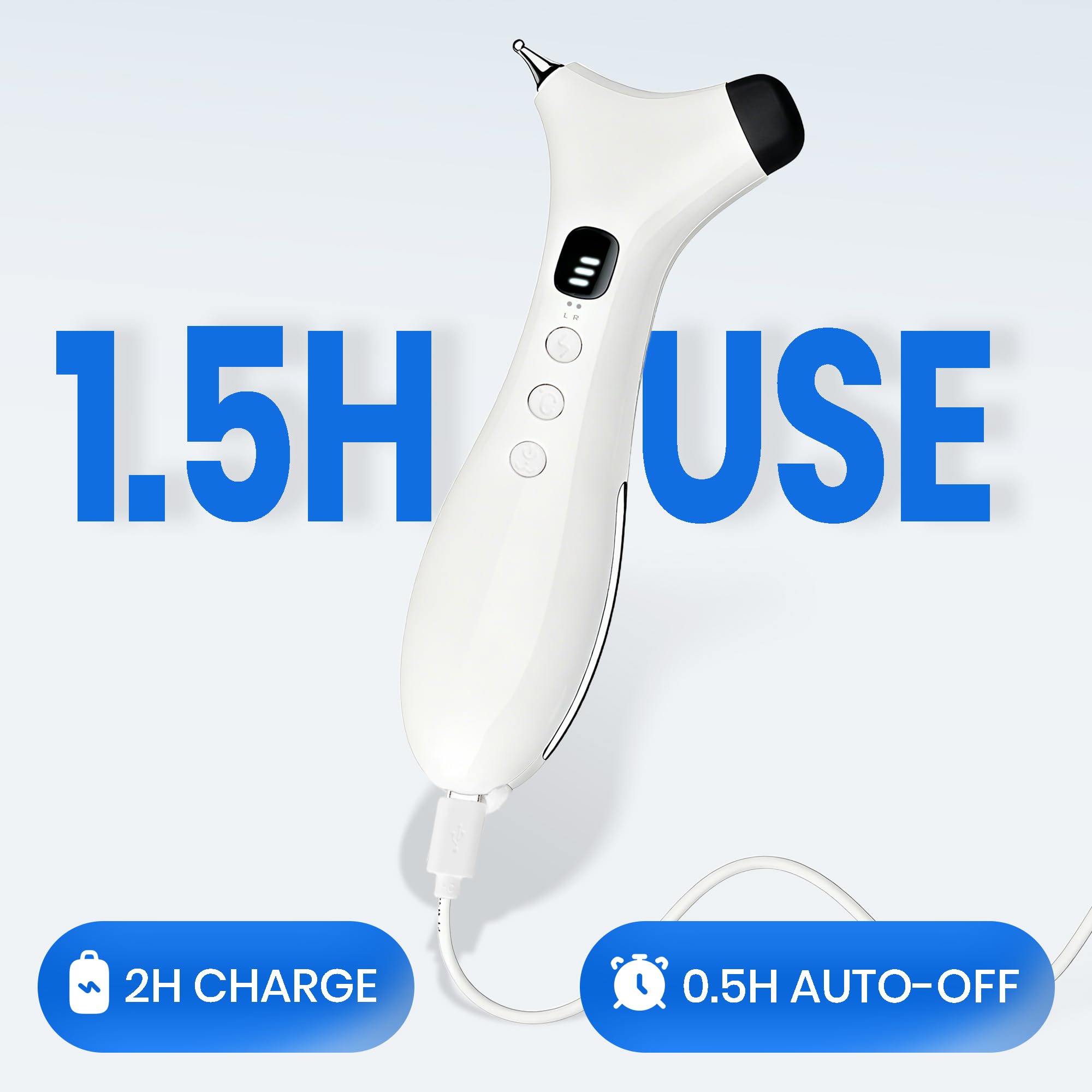 Dyhodu TMJ Massager Pen heat function in action for warmth