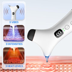 Dyhodu TMJ Massager Pen side view showing ergonomic design for comfortable use