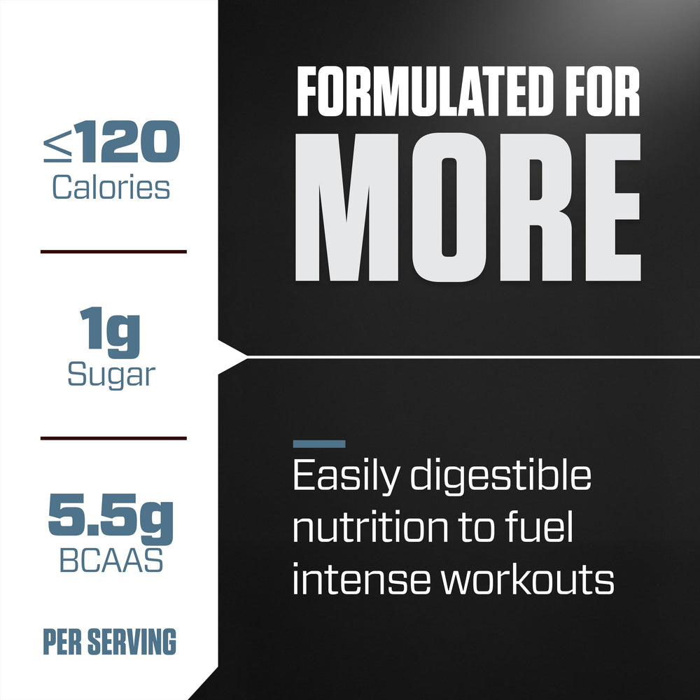 Close up of serving scoop highlighting 25 g protein per serving