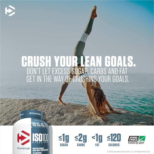 Dymatize ISO100 oats with protein for a hearty breakfast