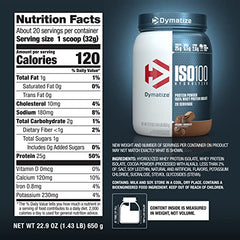 Dymatize ISO100 ready after outdoor workout for quick fueling.