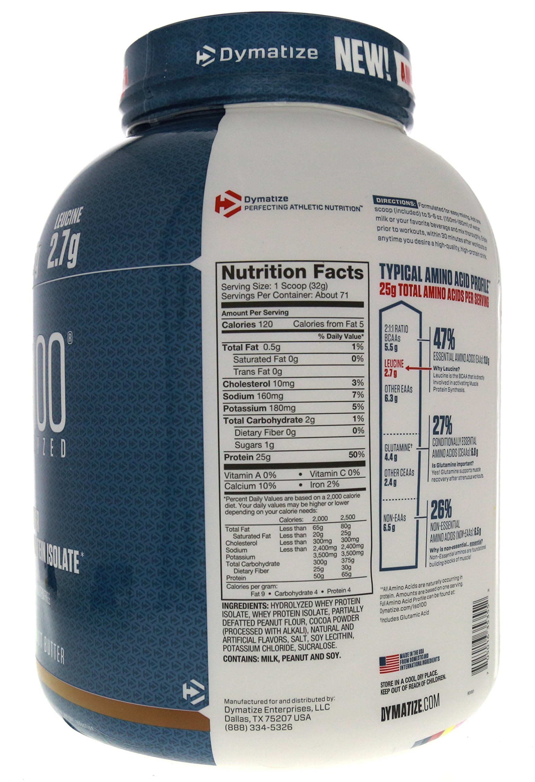Dymatize ISO100 pancakes recipe idea with chocolate peanut butter flavor