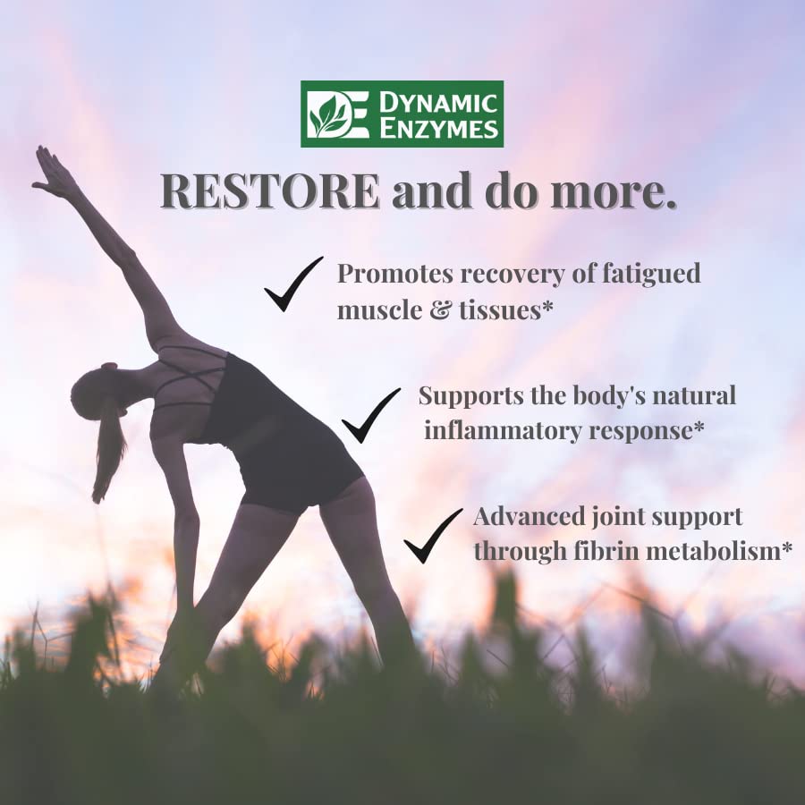 Dynamic Enzymes Restore ACTIV CoActiv8 enhancer bottle, vitamins and cofactors to complement enzyme function.