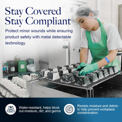 Dynarex blue bandages ventilated design supports comfortable wear