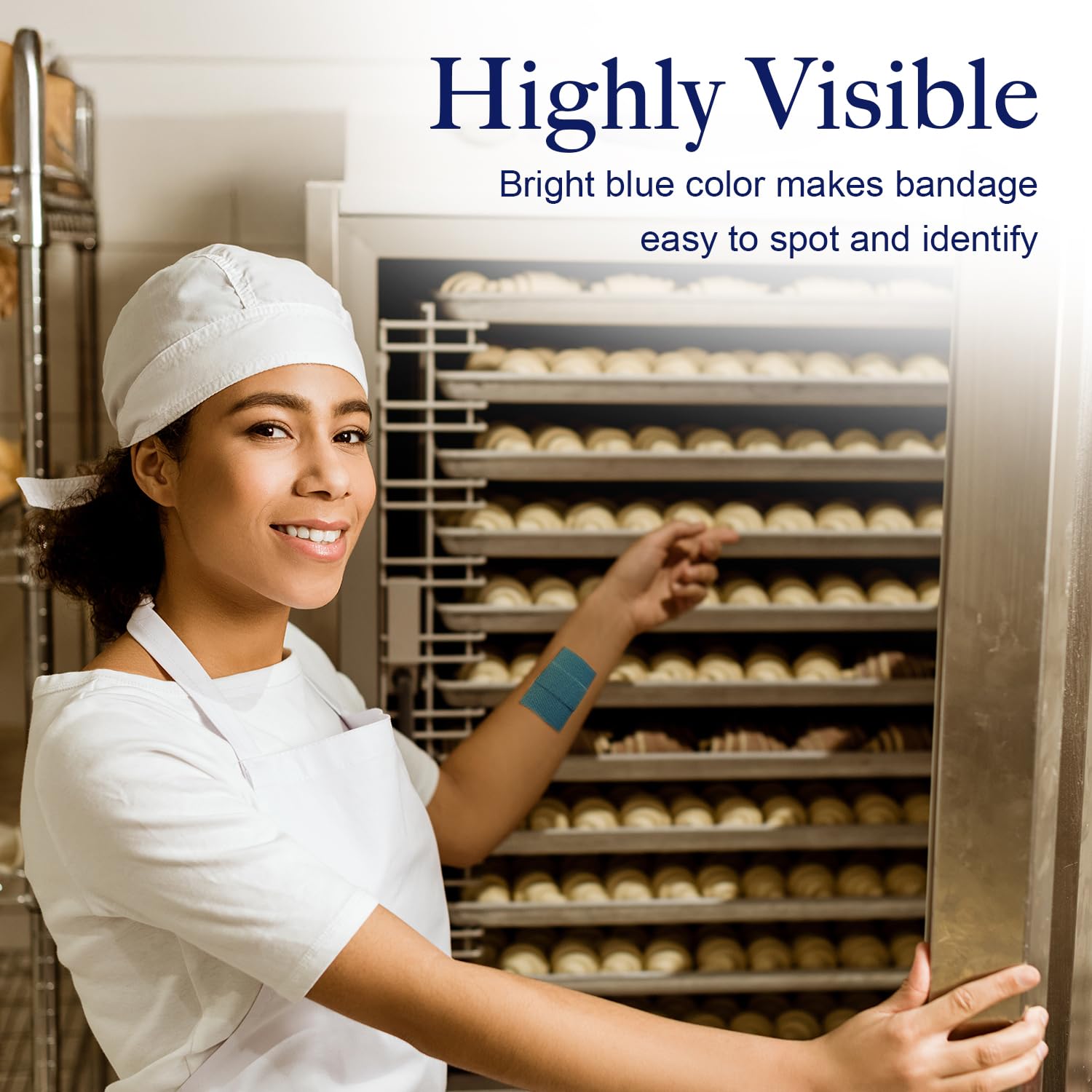 Breathable woven texture of Dynarex bandages supports comfort