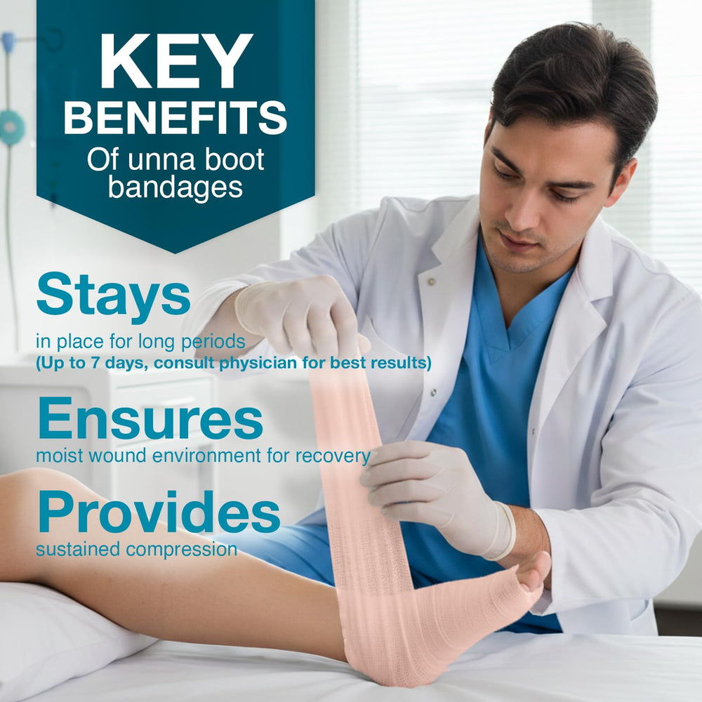 Dynarex Dürma+ Unna Boot delivers versatile leg support with compression