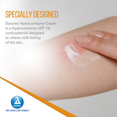 Dynarex Hydrocortisone Cream packet for quick, convenient relief.