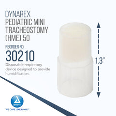 Dynarex Resp-02 integral oxygen port for convenient humidification