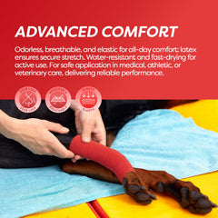 Dynarex Sensi-Wrap latex-free color options support versatile care