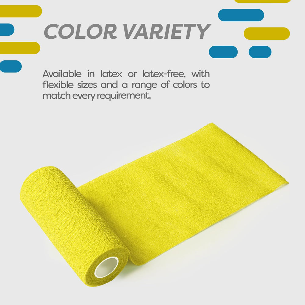 Dynarex Sensi-Wrap suitable for veterinary care with reliable self-adhesion.