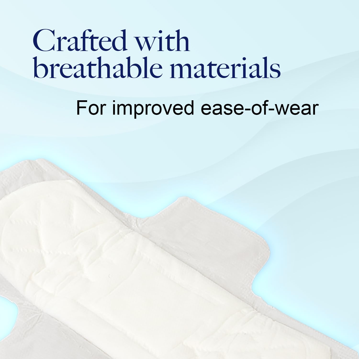 Dynarex Super Maxi Pads with Wings soft top sheet for gentle, long-wear comfort