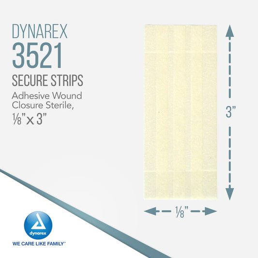 Dynarex strip featuring breathable material for comfortable healing