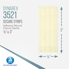 Dynarex strip featuring breathable material for comfortable healing