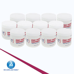 Dynarex Zinc Oxide Ointment ingredients label for transparency