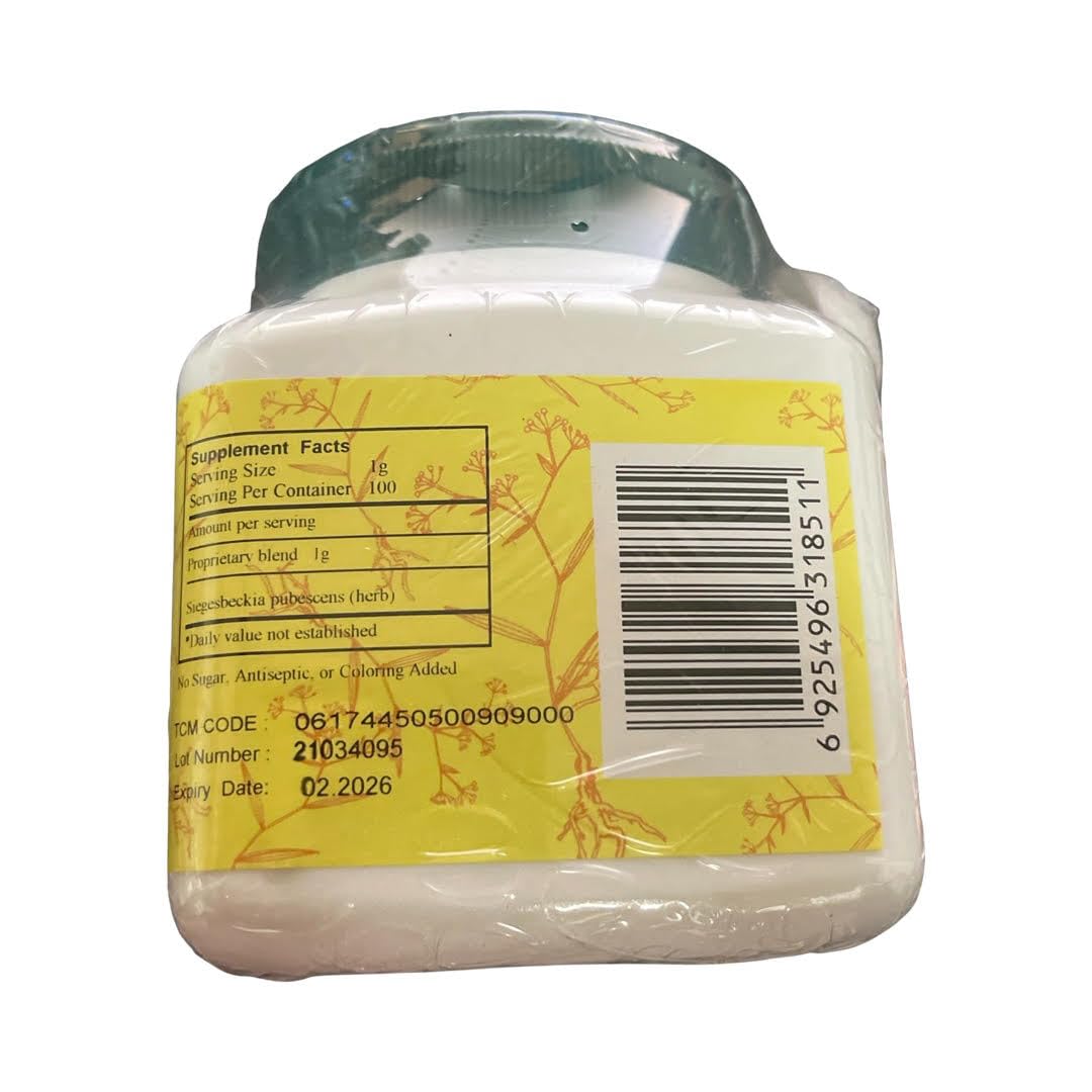 Granules of E-Fong Xi Xian Cao for easy dosing and preparation