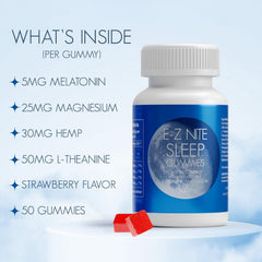 USA-made facility label on E-Z Nite for quality assurance.
