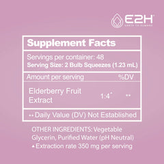 E2H Elderberry Syrup family-use scene demonstrates shared daily wellness routine.
