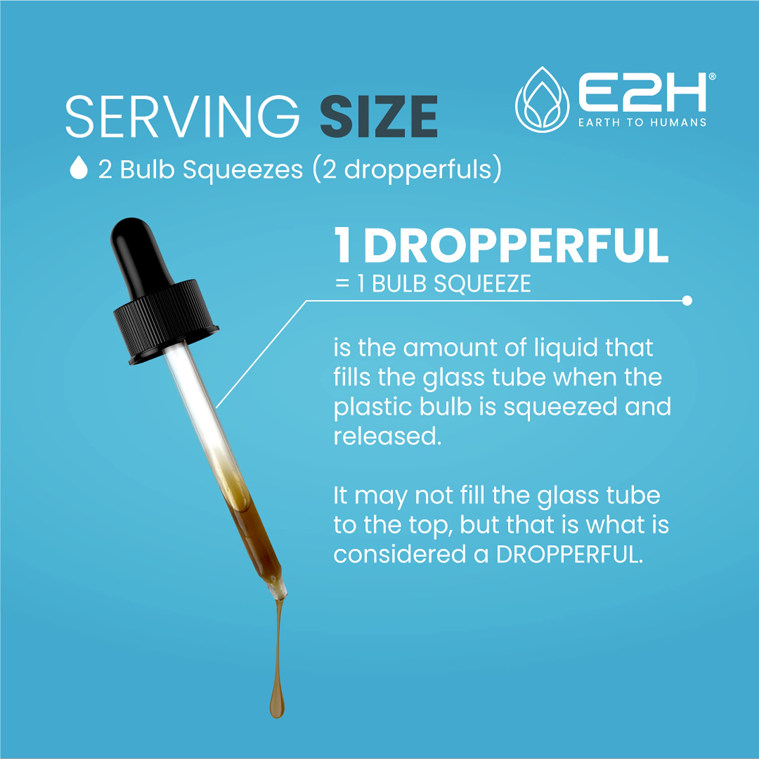 E2H packaging highlights USA-made and GMP-compliant facilities.