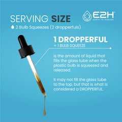 E2H packaging highlights USA-made and GMP-compliant facilities.
