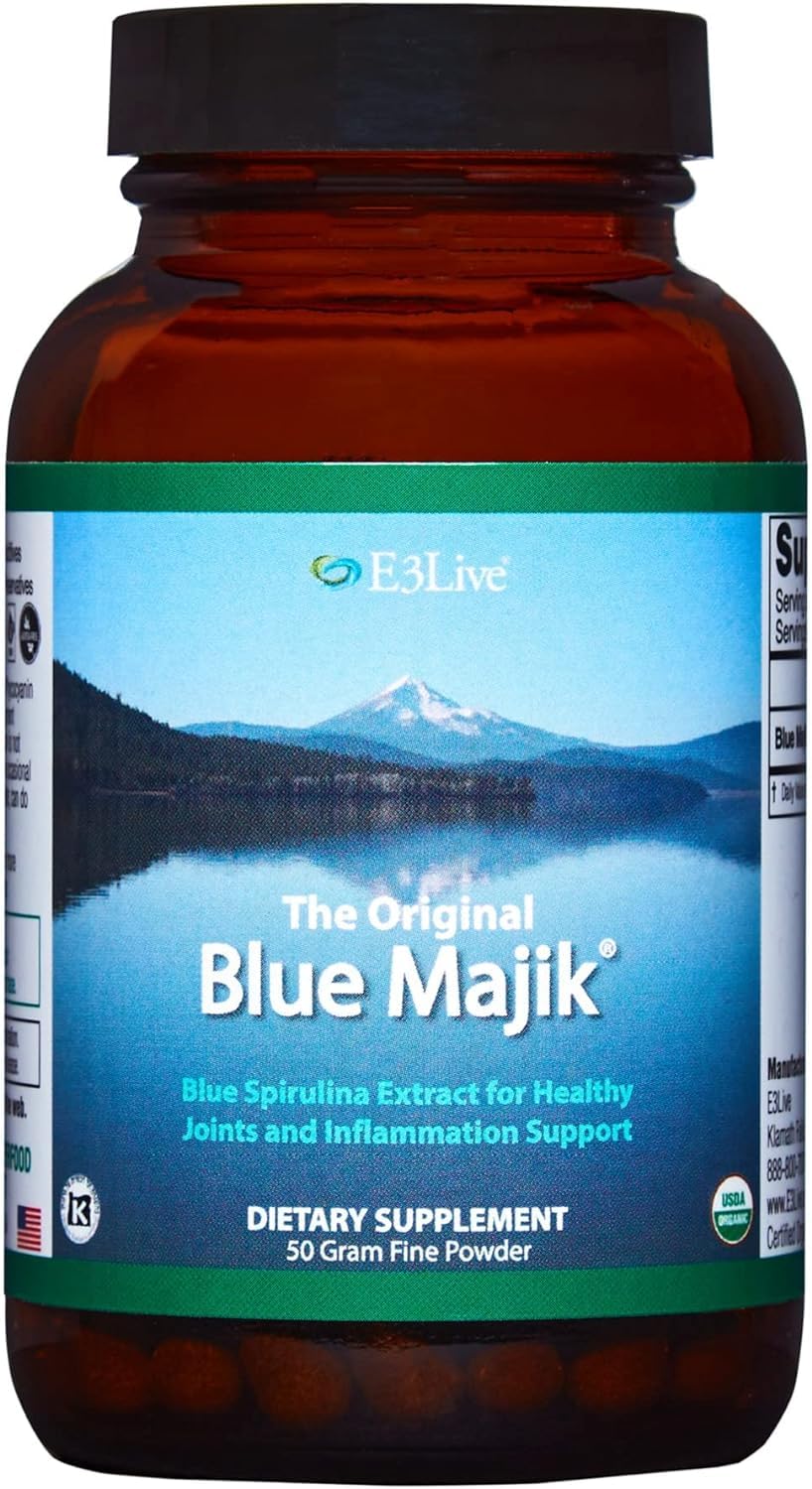 E3LIVE Blue Majik smoothie creation adds bluetiful color to beverages.