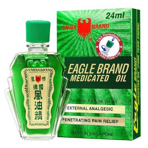 Eagle Brand aromatic herbal fragrance suggests soothing routines.