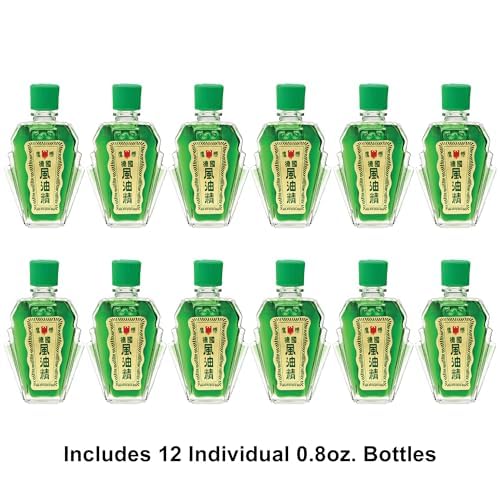 Eagle Brand medicated oil application on the shoulder demonstrates easy massage.