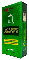 Portable roll-on on-the-go, ideal for muscle and joint ease.