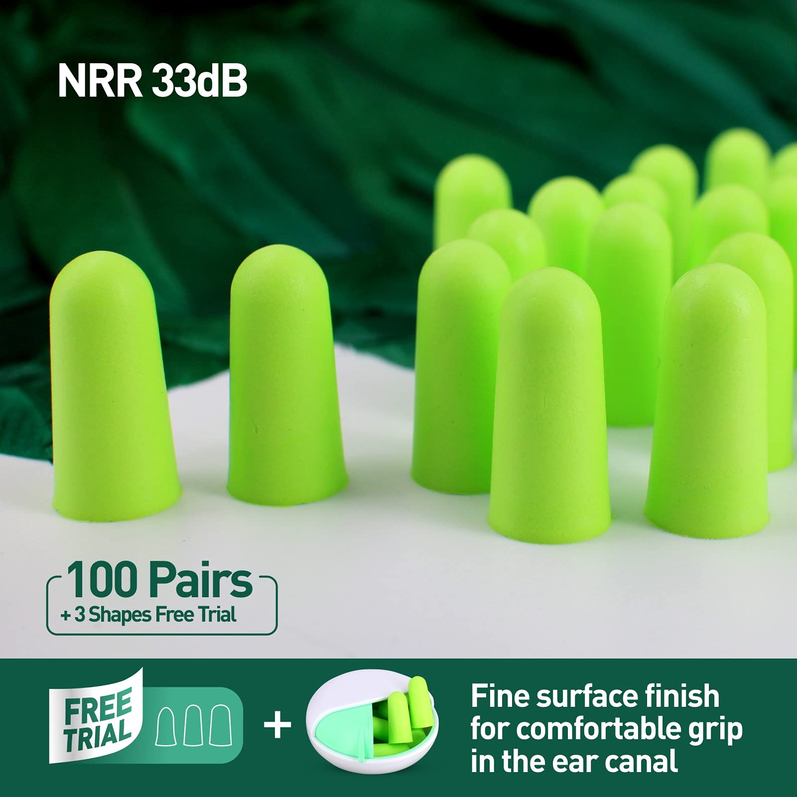EARS SECRET Travel pack ear plugs for on-the-go use and protection.