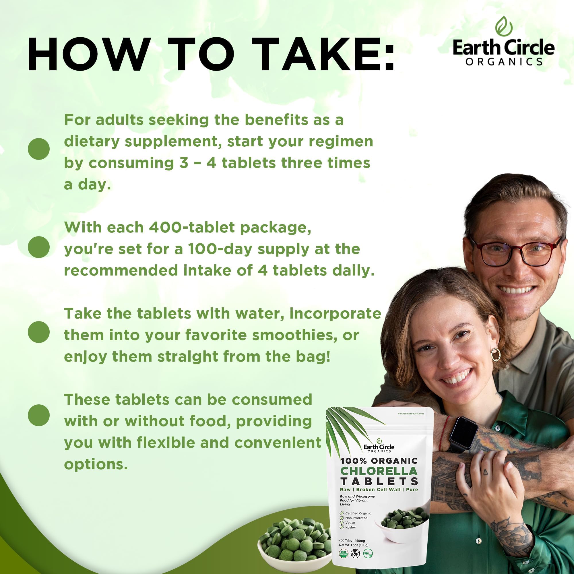 Earth Circle Organics USDA organic label image reinforces certification and quality commitment.