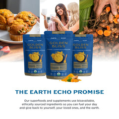 Earth Echo Golden Bliss organic-packaging reflects sustainable lifestyle choices