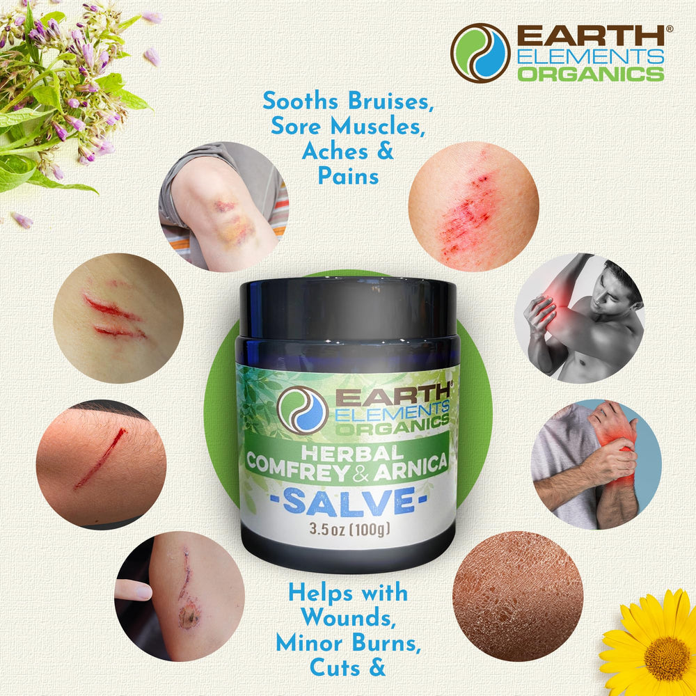 Earth Elements Organics beeswax-rich salve texture in view