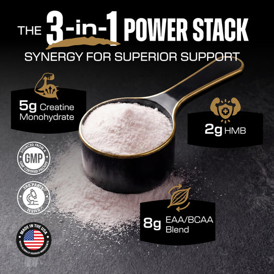 Earth Elixir EAAs BCAAs recovery matrix scoop supports endurance