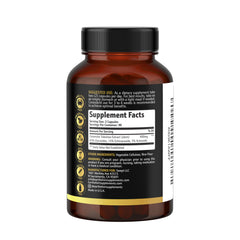 Earth Elixir front label on USA-made bottle highlights third-party tested quality.