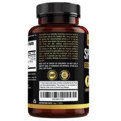Earth Elixir Spermidine three-month supply bottle image demonstrates value.