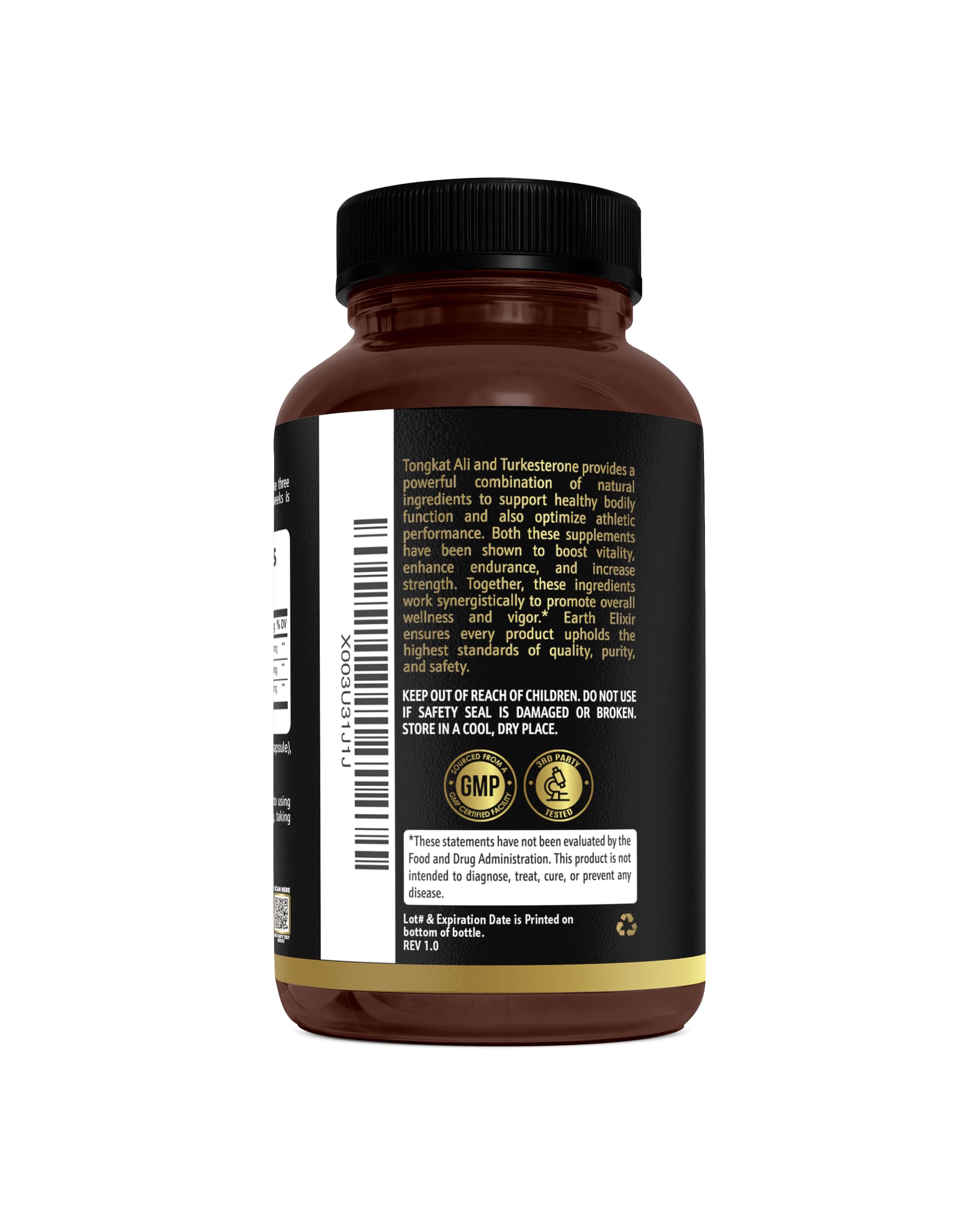 Earth Elixir two-in-one formula image suggesting versatile workout benefits