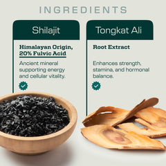 Earth Elixir Women adaptogenic shilajit promotes energy and balance.
