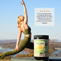 Earth Fed Muscle collagen powder baking-friendly for simple recipes.
