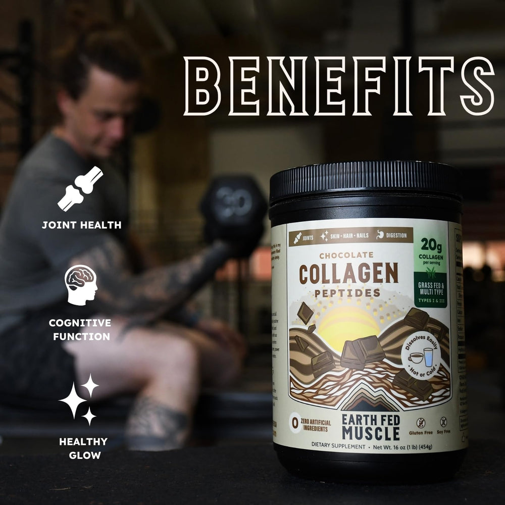 Grass-fed collagen ingredients list from Earth Fed Muscle