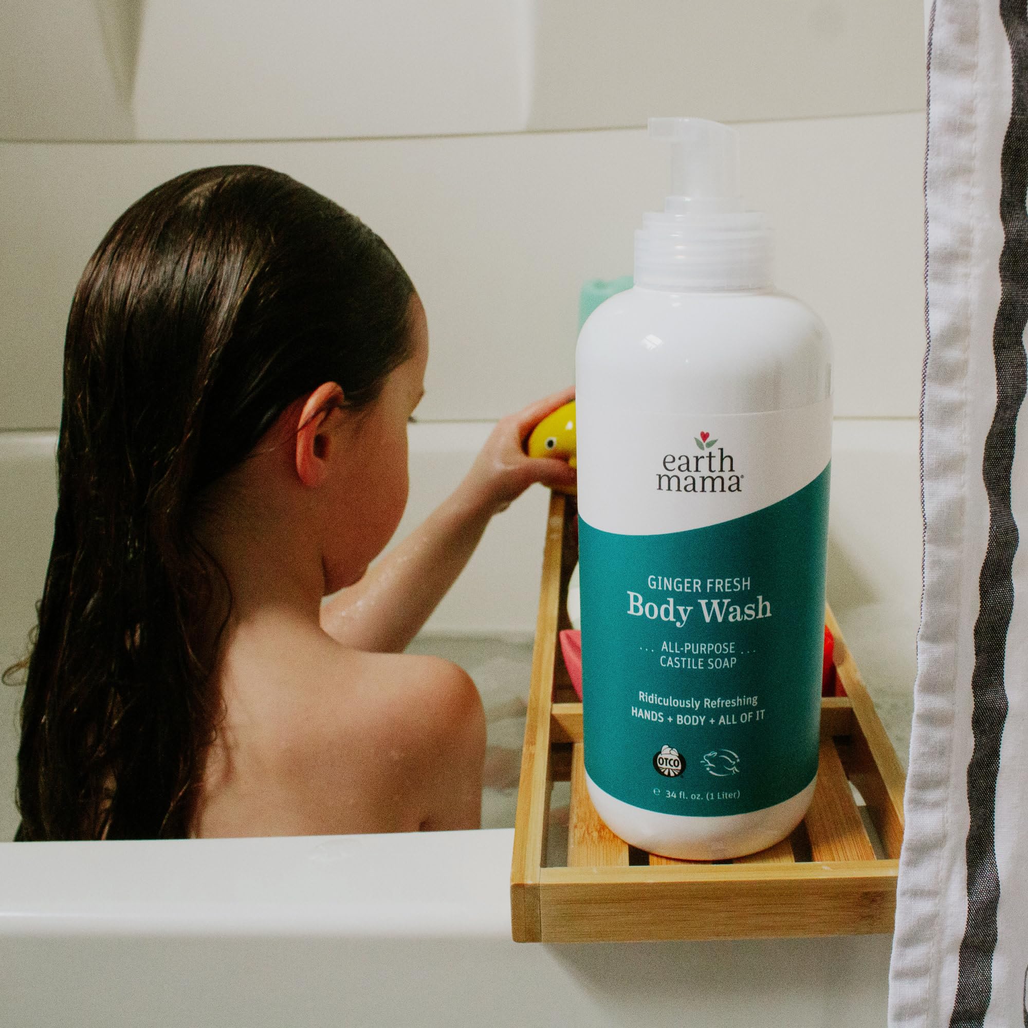Earth Mama Ginger Fresh refill pack designed for sustainable refills