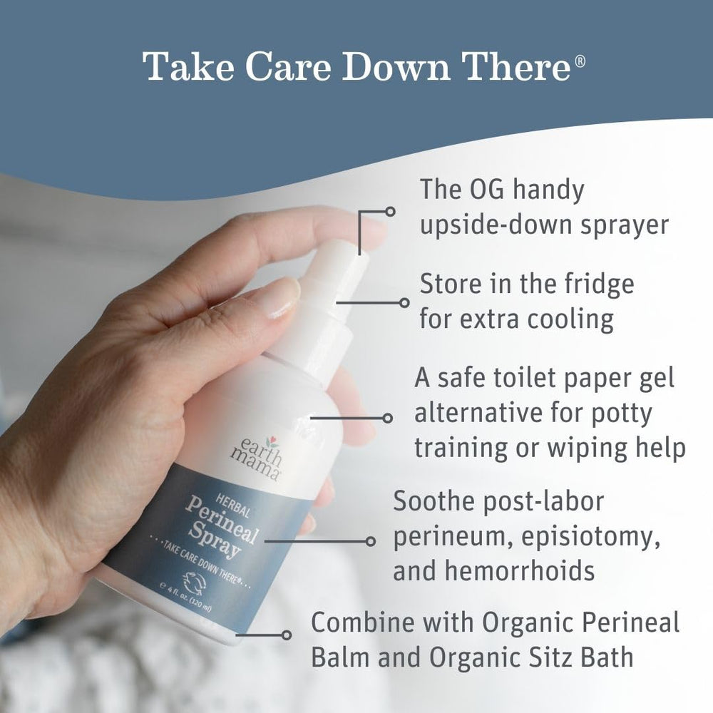 Earth Mama perineal balm tube for soothing comfort