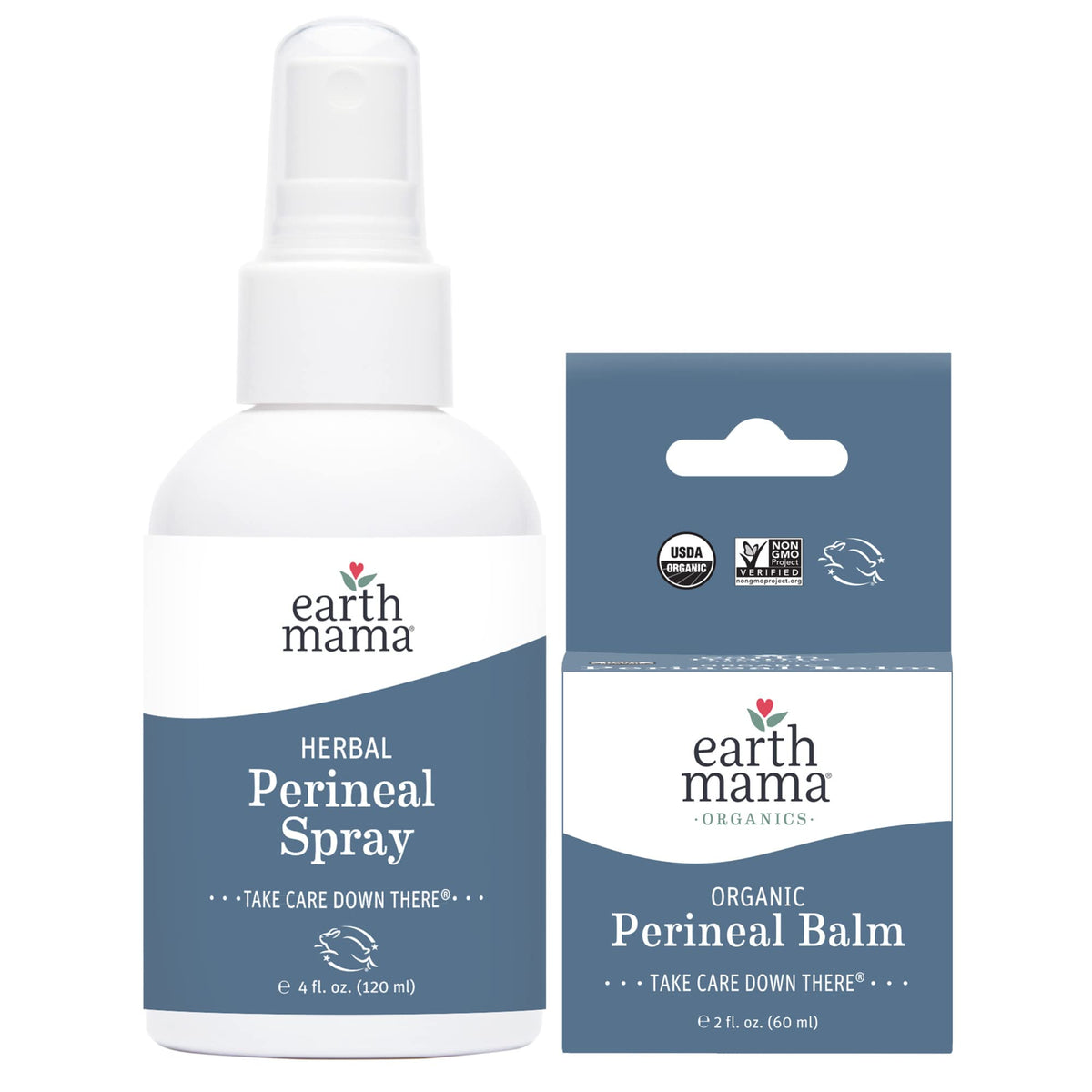 Earth Mama perineal spray bottle for post-delivery relief