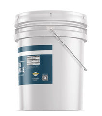 Earthborn Elements Potassium Bicarbonate resealable bucket for easy storage.