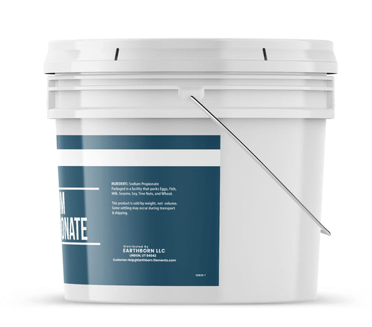 Earthborn Elements Sodium Propionate packaging USA, reliable preservative for cheese and snacks.
