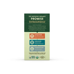 EarthFirst Organic Men's Multi caplets suggest heart health and circulation benefits.